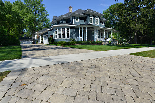Residential Paver Driveway in Mars Hill, NC